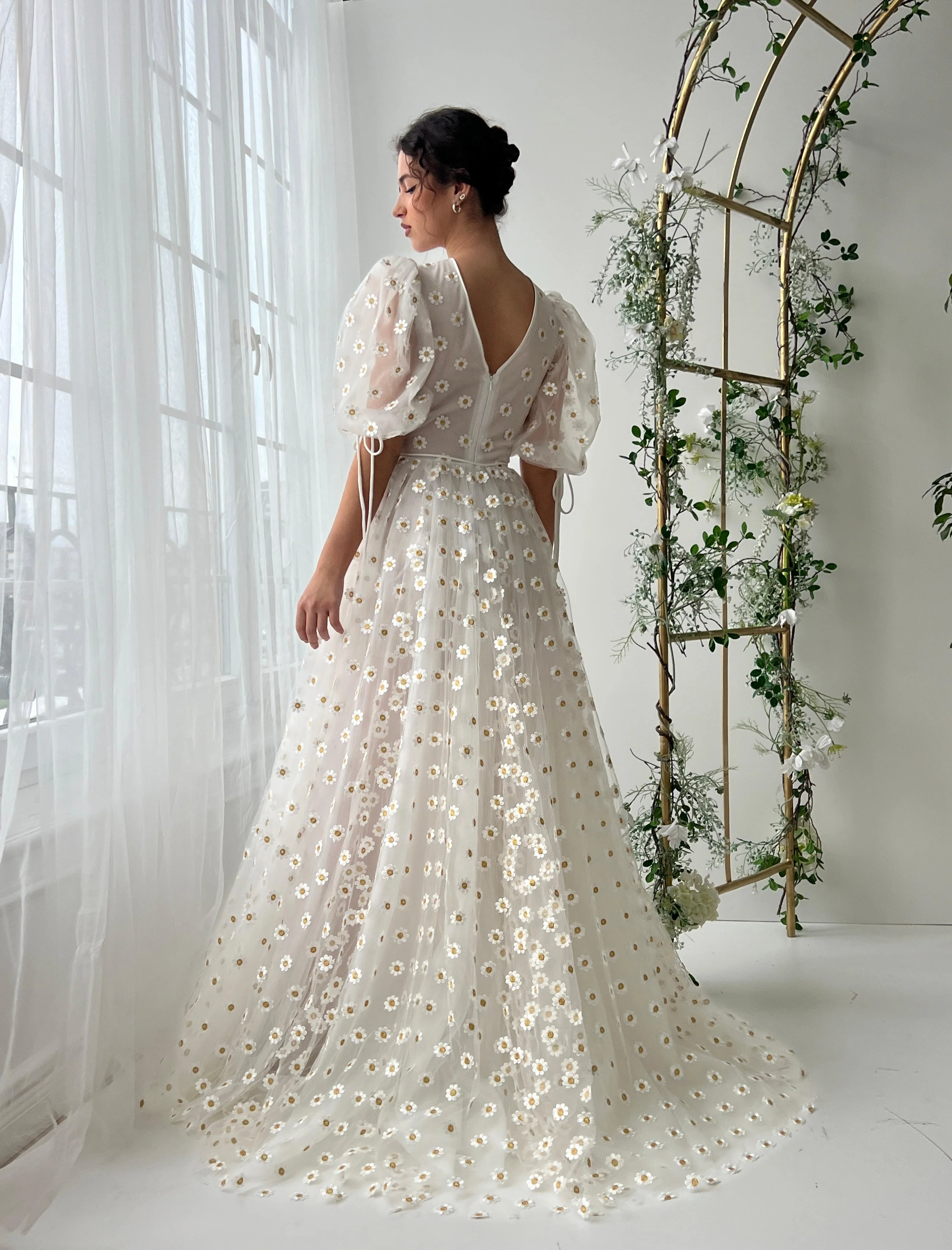 Wind of Daisies Gown - Image 3