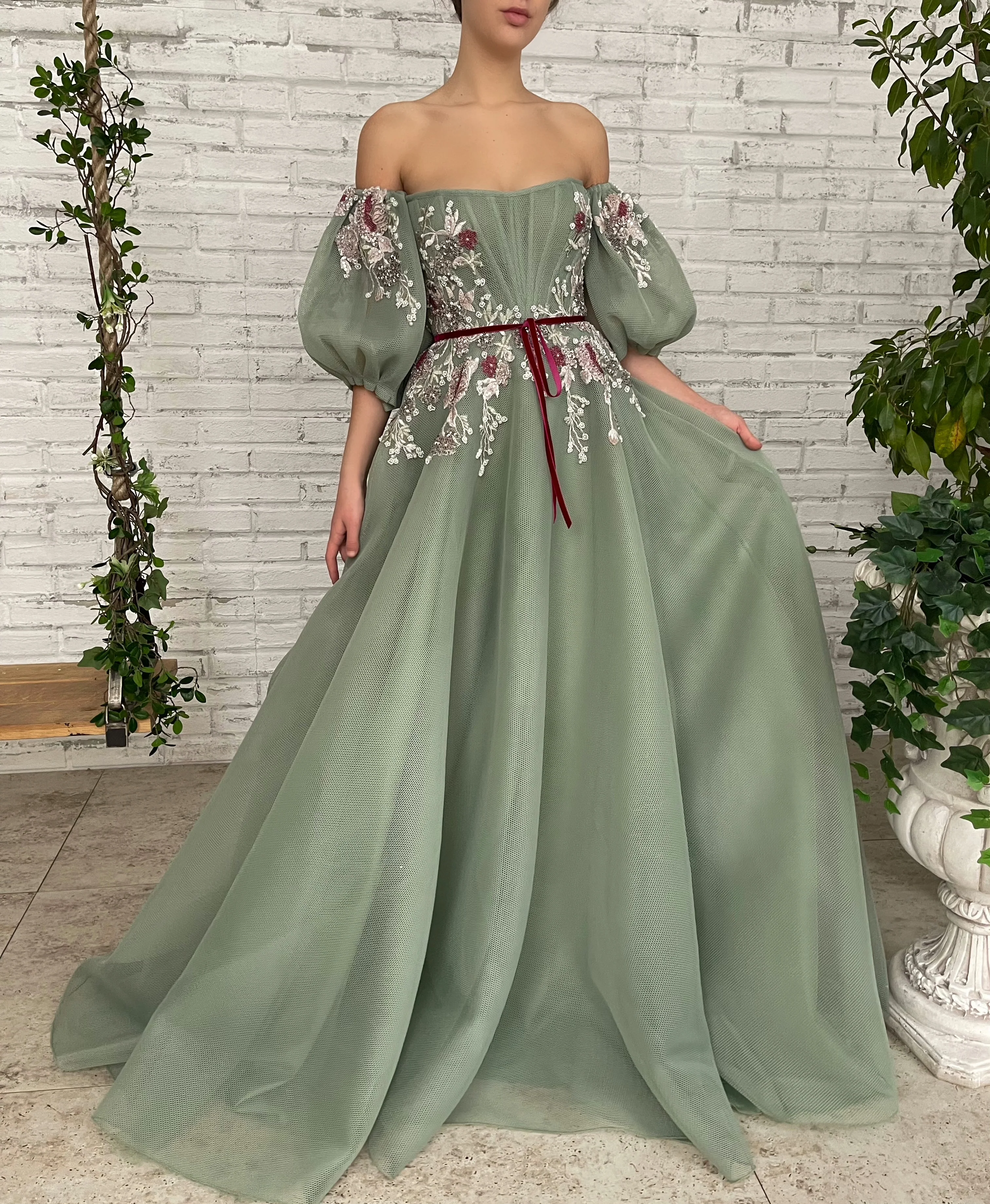 Wintergreen Corset Gown - Image 6